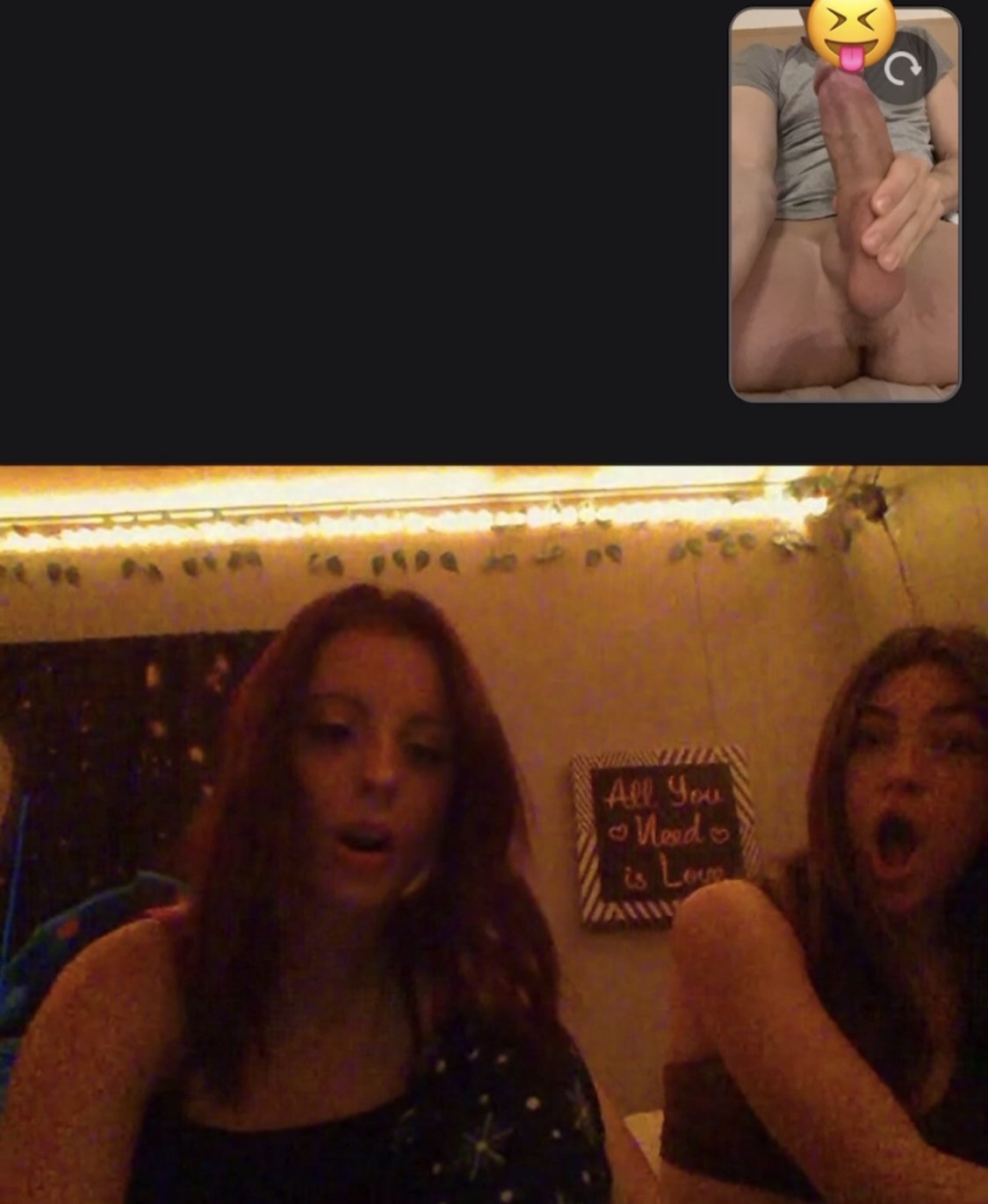 Omegle two girls shocked by BWC #eJaCheXk