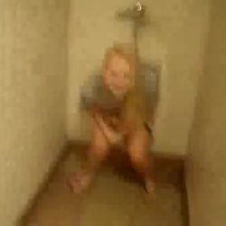 Girl in the gents