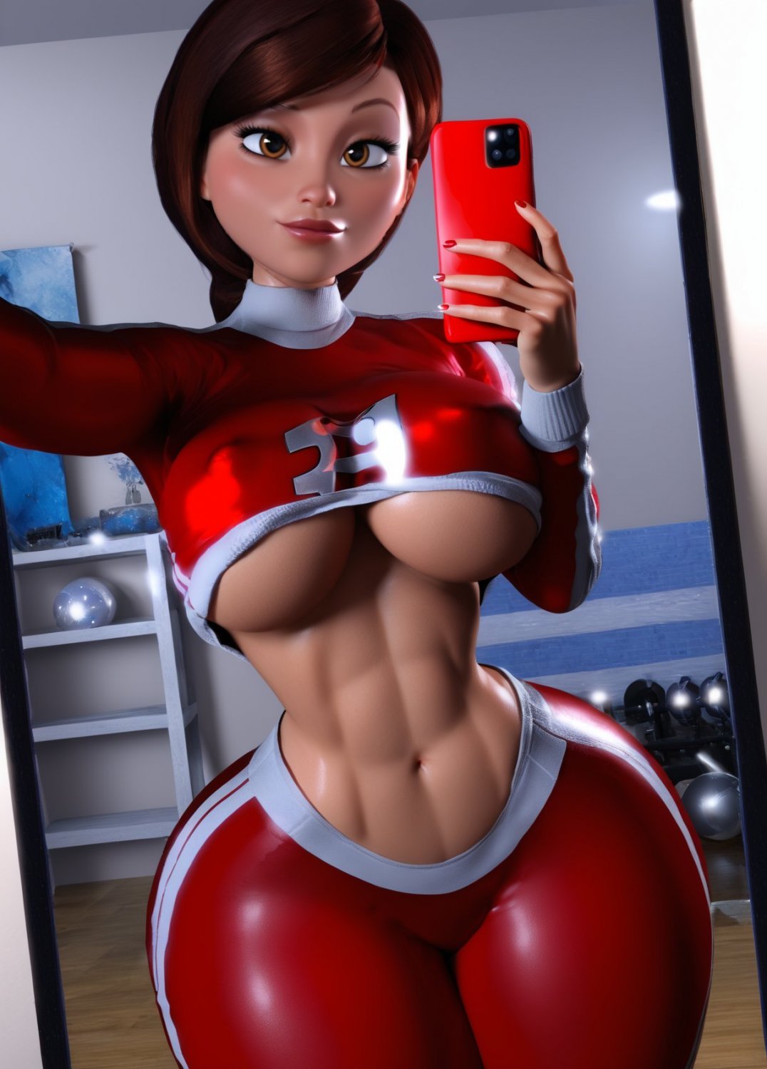 Hyper sexualized catroon bimbo's #BBzuM7v1