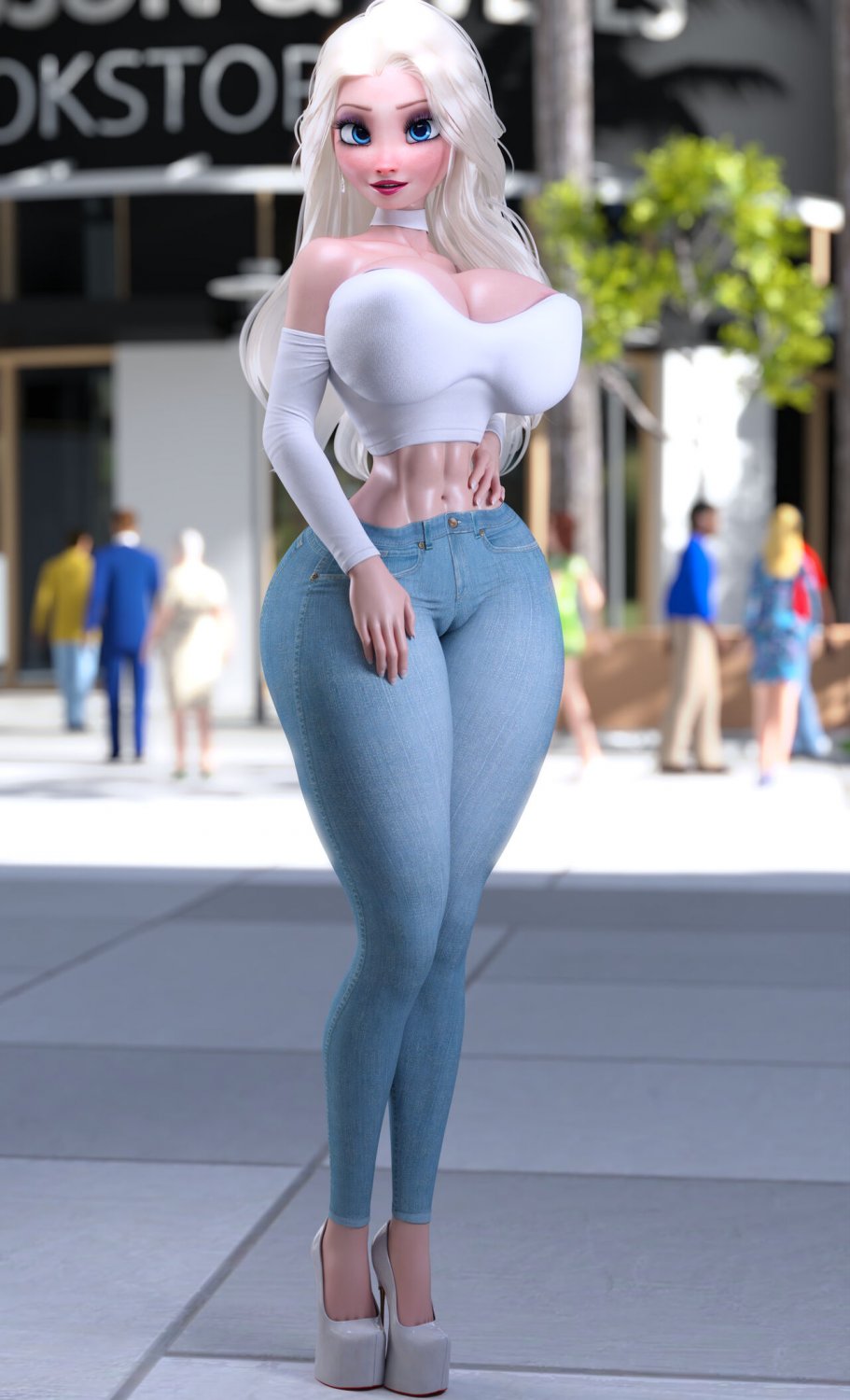 Hyper sexualized catroon bimbo's #jmgrGg5N