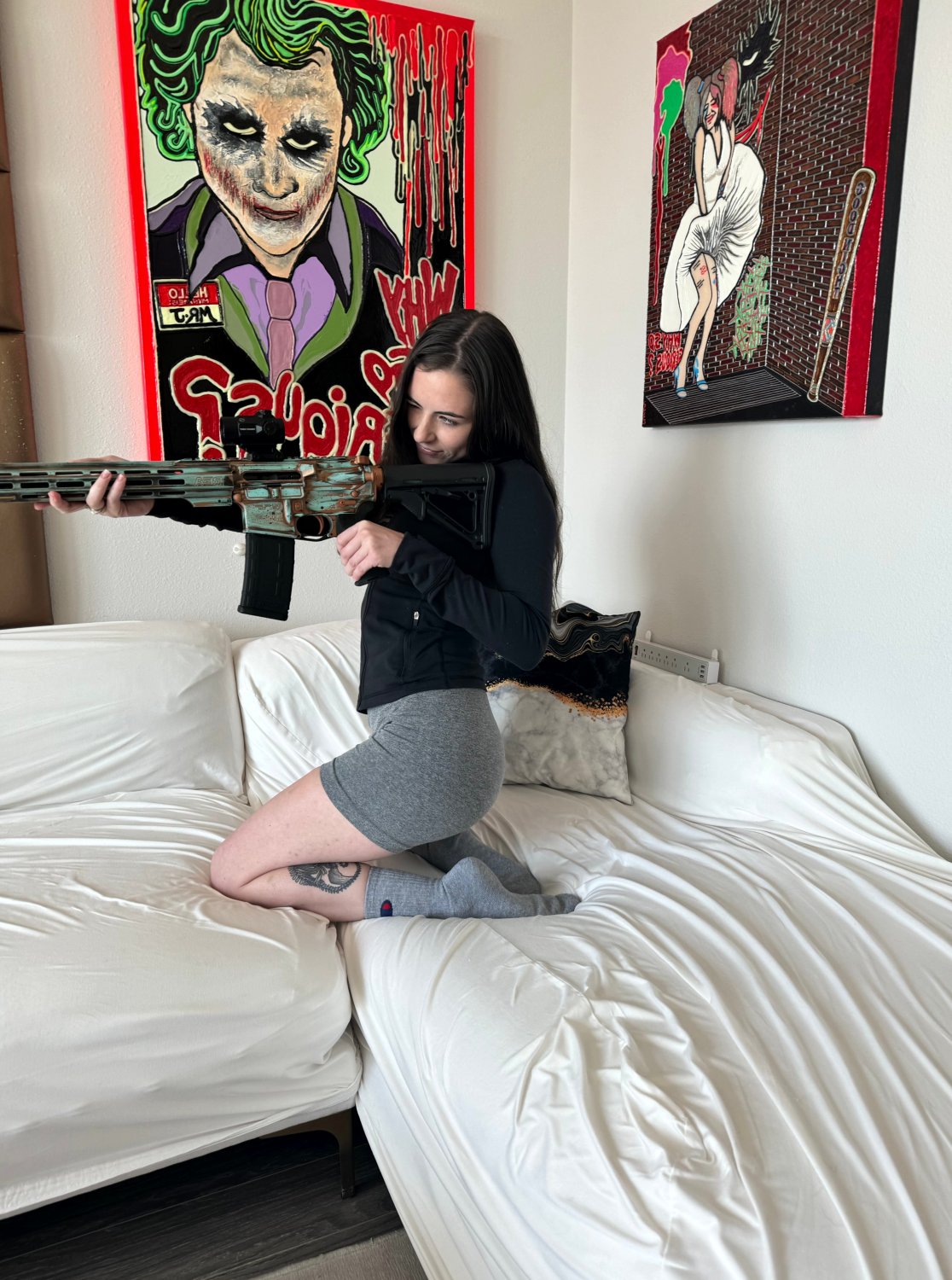 I'm loaded and ready to fire, despite my sweetness. #OcwlmBd9