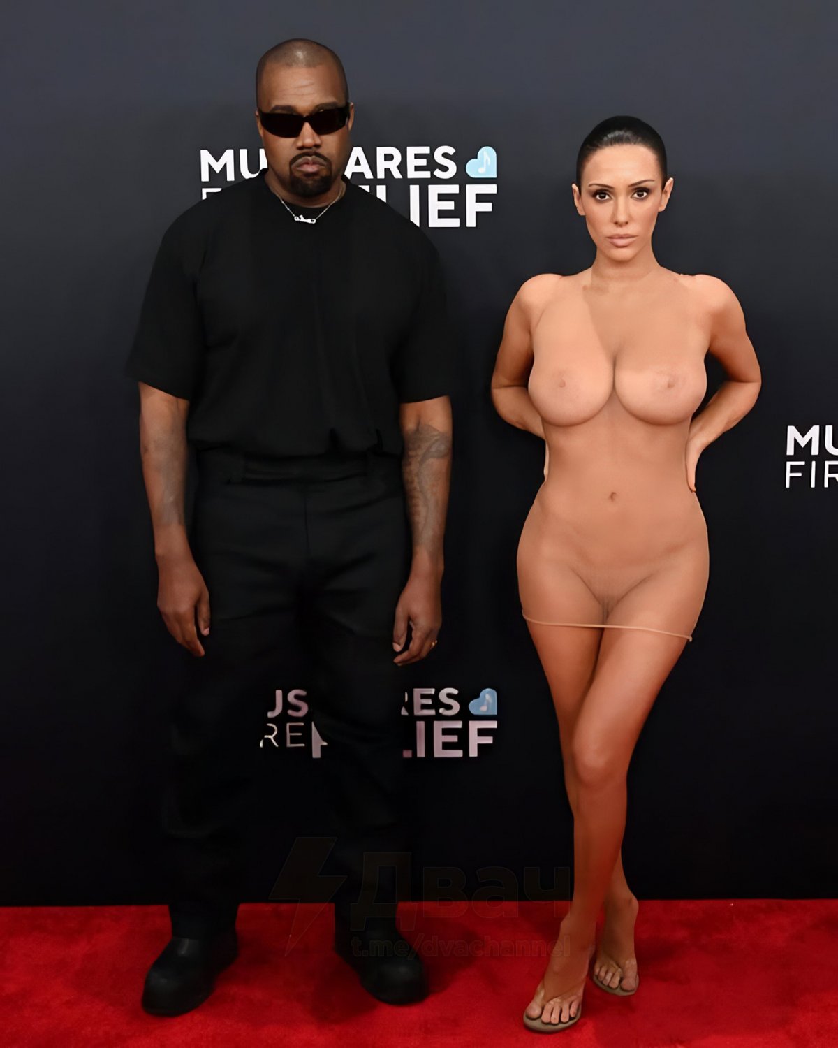 Full Pictures & Video of Kanye West & Bianca Censori | Grammy 2025 | Los Angeles #1Gbs8zsD