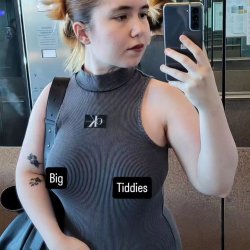 Is she hot?Can someone video trib her? Dm me
