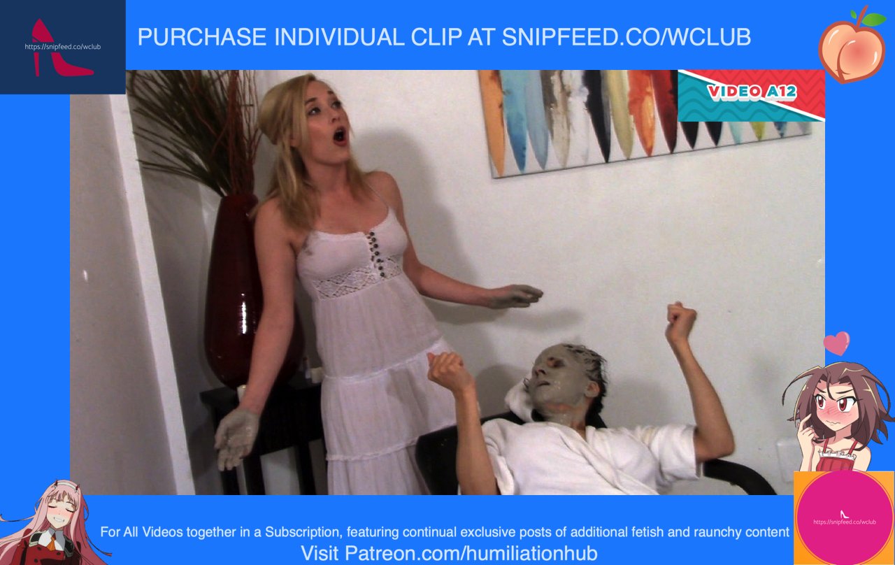 ci66wmzh RUDE FEMALE CUSTOMER GETS HUMILIATED NUDE BY SPA, SHAVED BALD TIED UP PANTYGAGGED PANTYHOOD BIG TITS #ci66WMZh