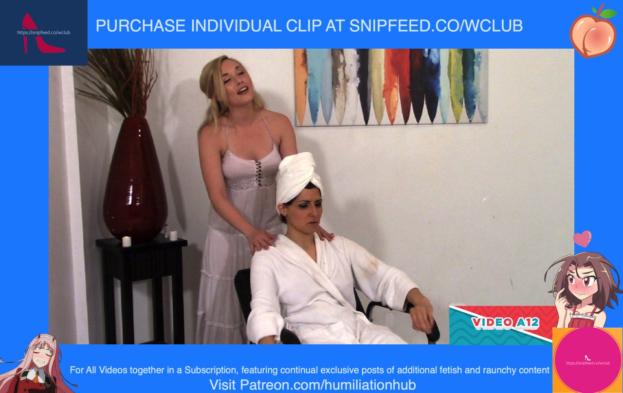 czffwuw7 RUDE FEMALE CUSTOMER GETS HUMILIATED NUDE BY SPA, SHAVED BALD TIED UP PANTYGAGGED PANTYHOOD BIG TITS #cZFFWuW7