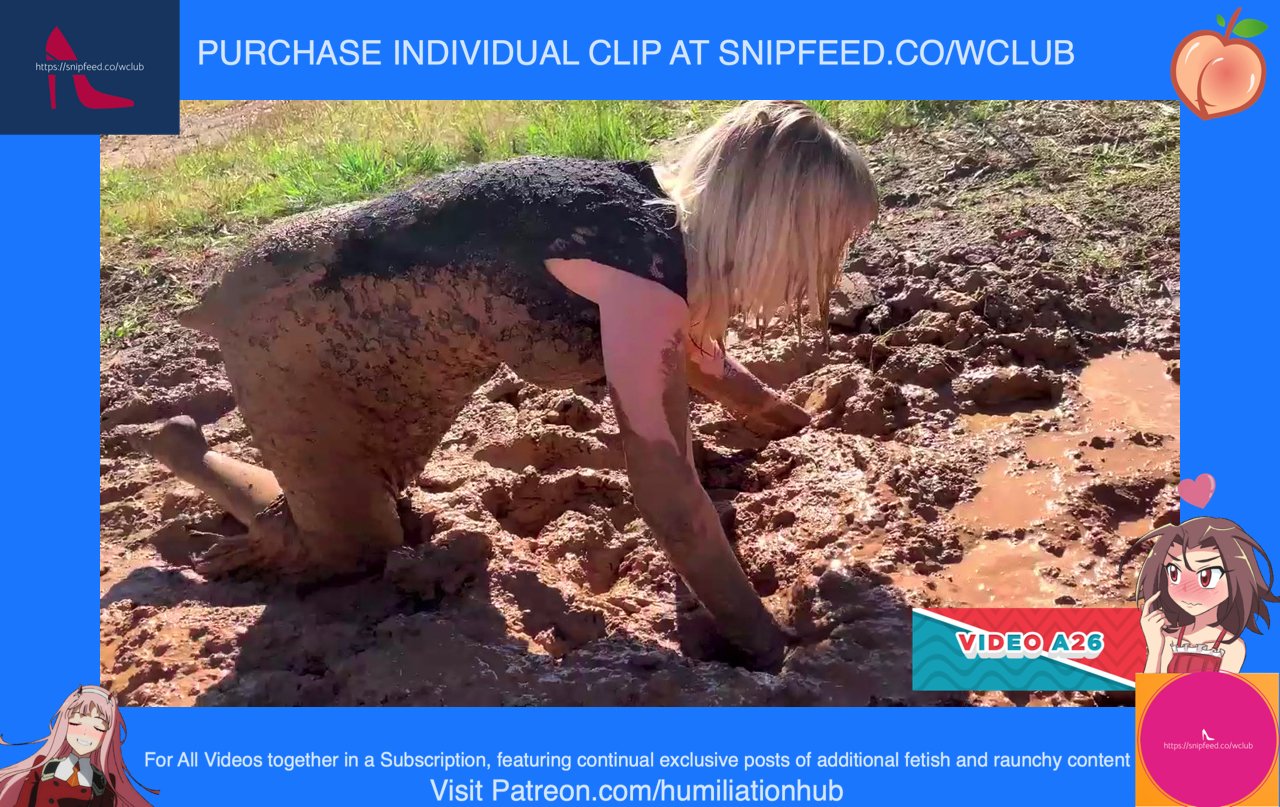 dohj2zkg NAUGHTY HOT TEEN BLONDE STRANDED OUTSIDE FALLS IN MUD STRIPS NAKED MASTURBATES MASTURBATION BIG TITS #dohJ2Zkg