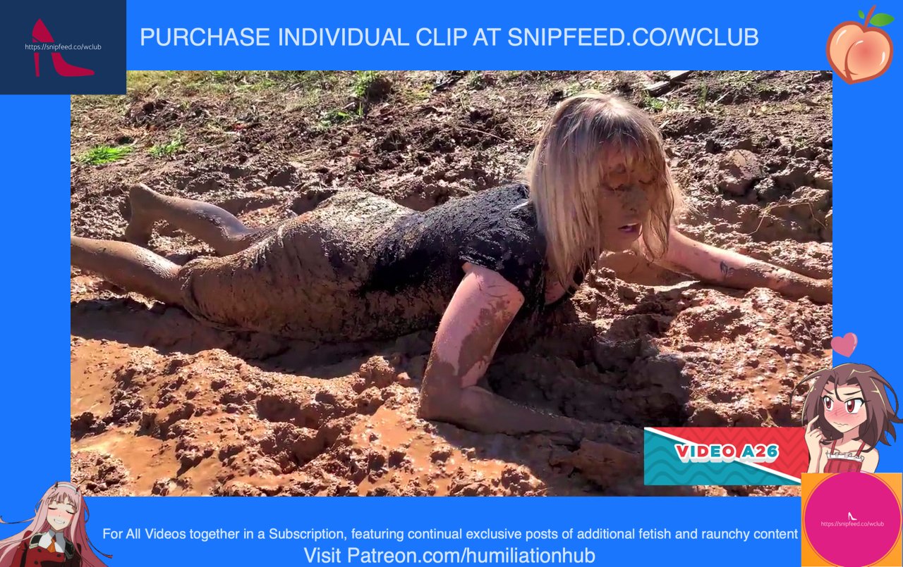 i9in9bcl NAUGHTY HOT TEEN BLONDE STRANDED OUTSIDE FALLS IN MUD STRIPS NAKED MASTURBATES MASTURBATION BIG TITS #I9in9Bcl