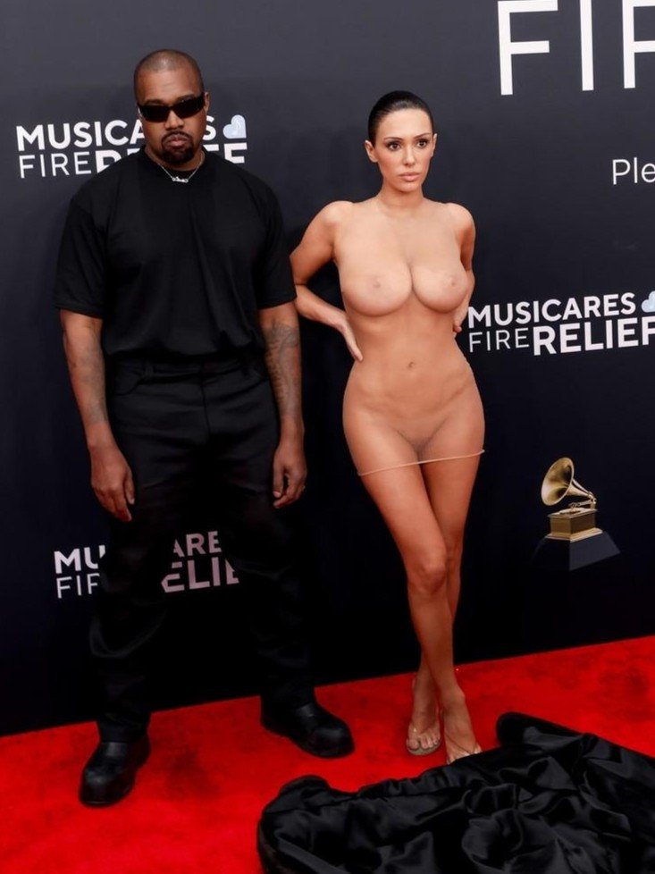 Kanye West Wife Naked See-Through (Bianca Censori) #lYesTXVW