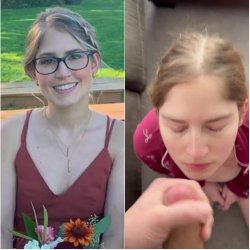 Girlfriend and cum slut