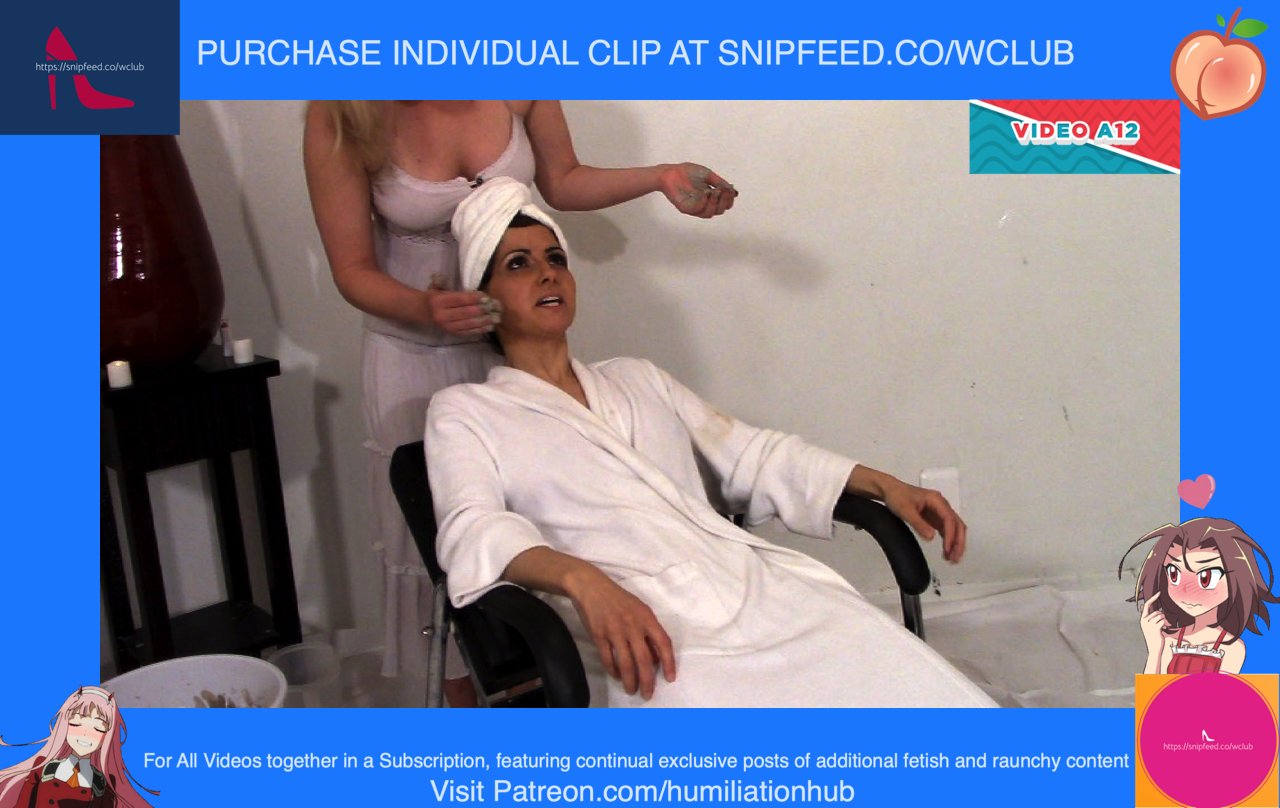qfr61ook RUDE FEMALE CUSTOMER GETS HUMILIATED NUDE BY SPA, SHAVED BALD TIED UP PANTYGAGGED PANTYHOOD BIG TITS #qfR61OOK