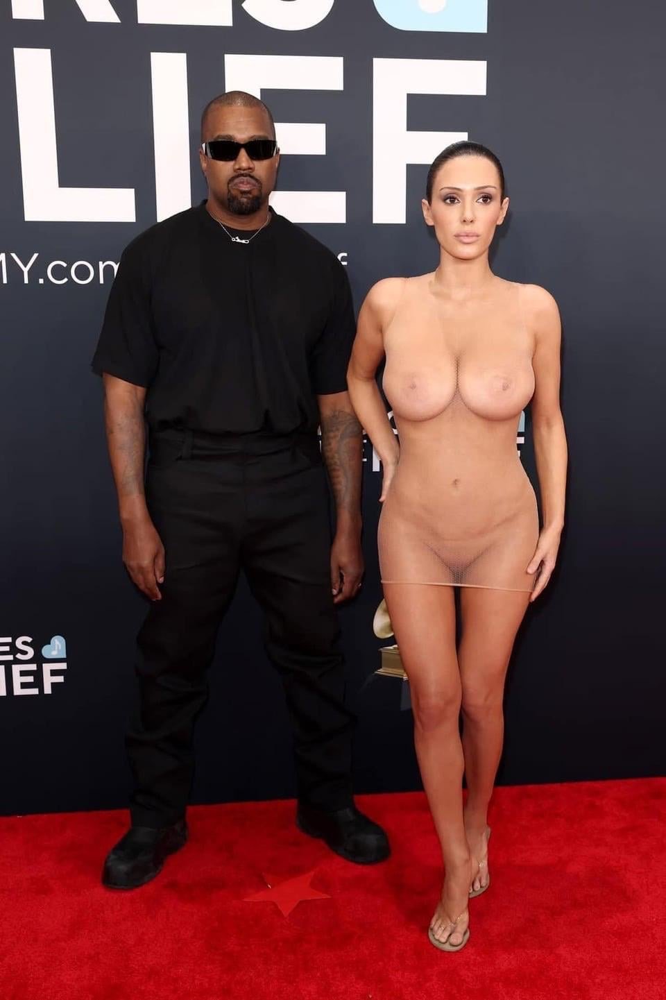 Full Pictures & Video of Kanye West & Bianca Censori | Grammy 2025 | Los Angeles #zeMasyn3