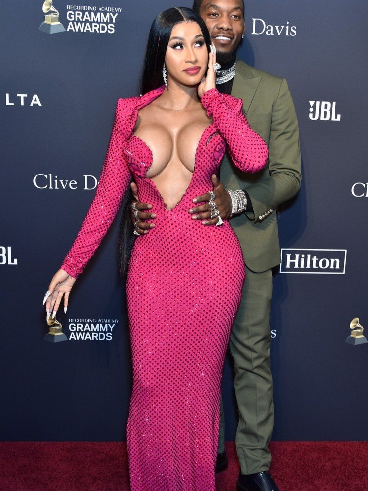 Cardi B Sexy Dress Big Boobs #1Ozt12at