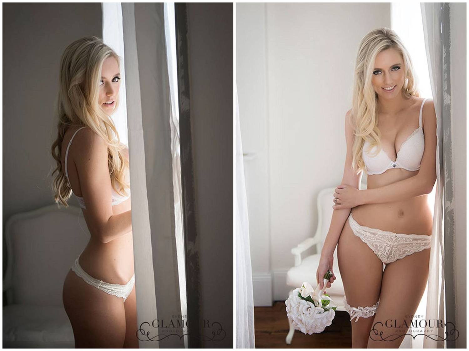 Blonde Bride Boudoir #1r4oseQa