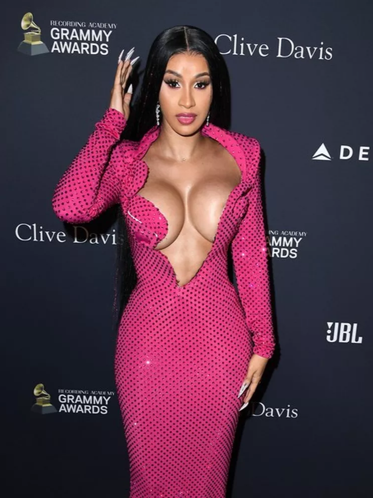 Cardi B Sexy Dress Big Boobs #1RH96P9v