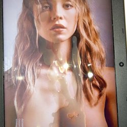 Sydney Sweeney Cum Tribute