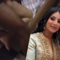 spitroast muslim slut