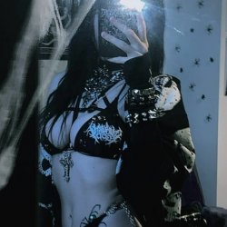 Come home to this goth slut