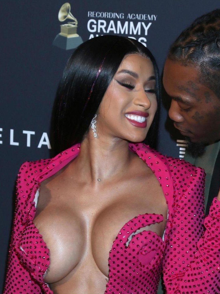 Cardi B Sexy Dress Big Boobs #7GxKQBFq
