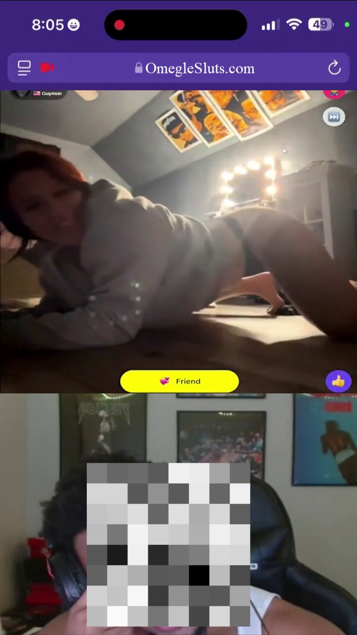 Gyatt 🍑 Hot Girl Show her Twerk Skills on OmegleSluts  👅💦💦 #B9jml09A