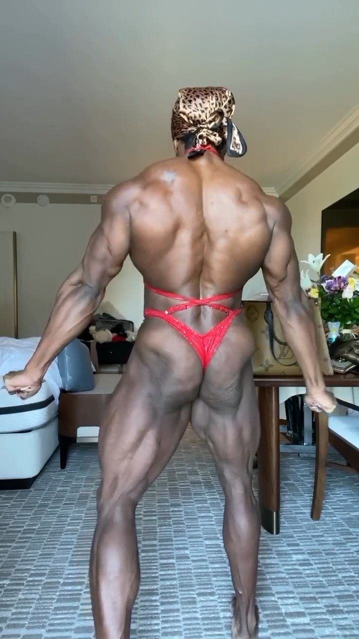 Mrs Martin, her outrageous muscular poses make the judges so hard #BofGj1bT