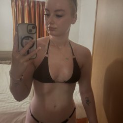 cute blonde chav