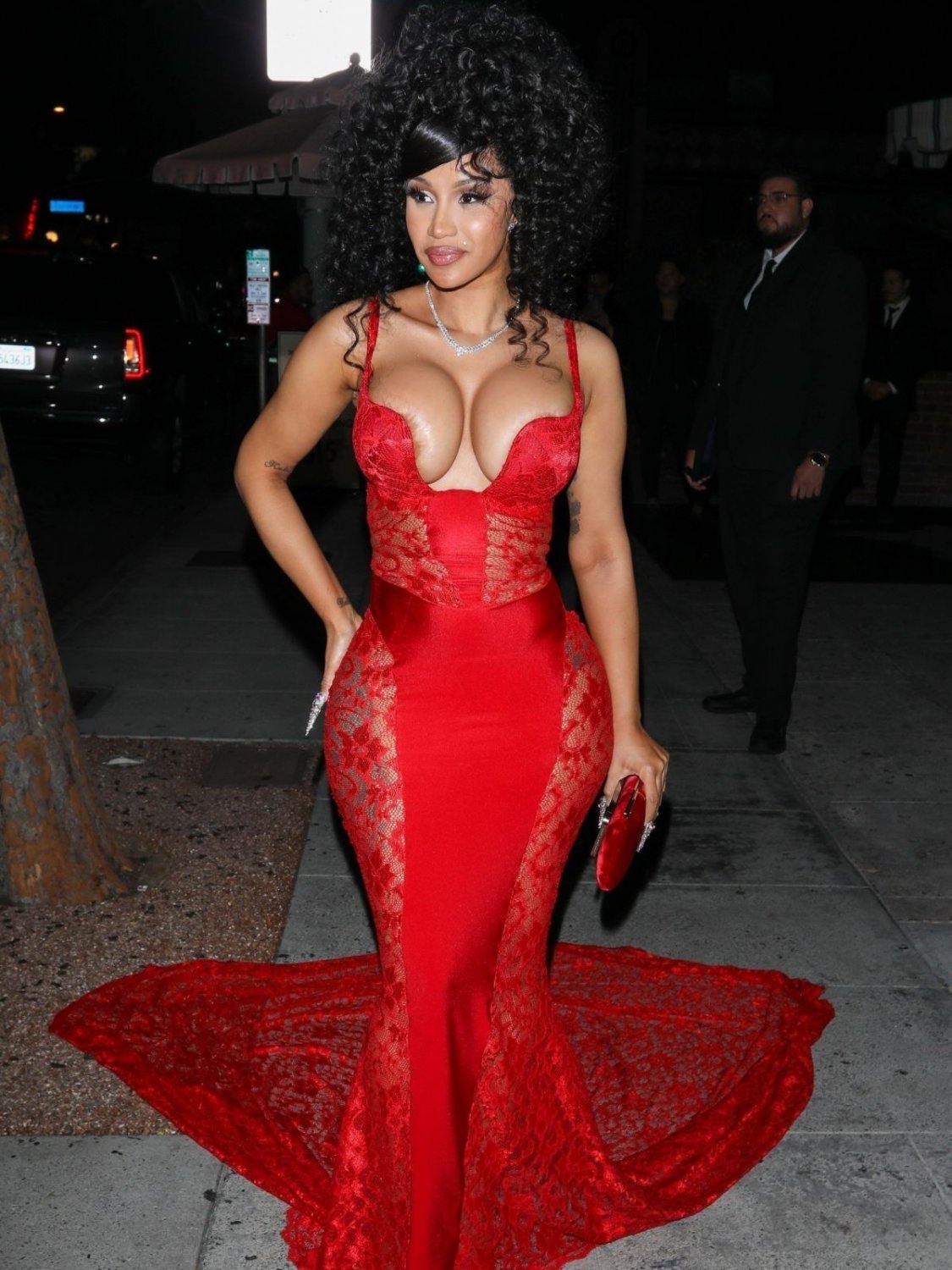 Cardi B Sexy Dress Big Boobs #eifYKQPV