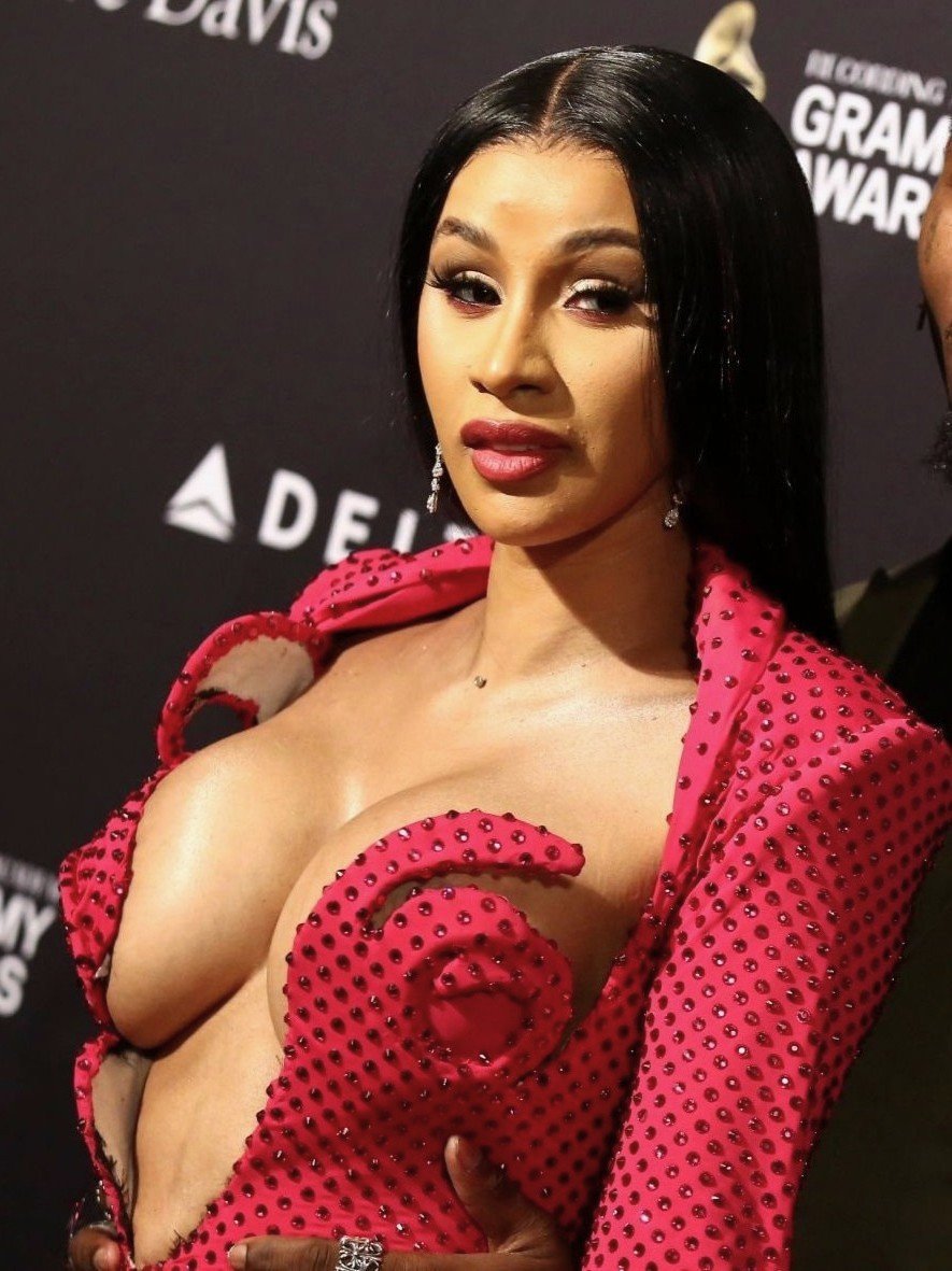 Cardi B Sexy Dress Big Boobs #fW2HNUWK