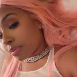 Yung Miami see through top