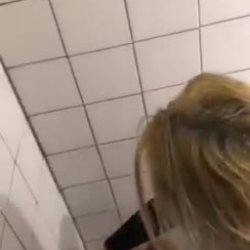 Latina Uses Her Drunk Friends In A Club Bathroom