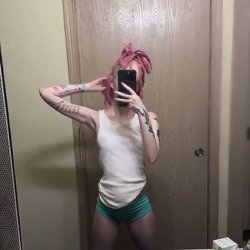 Horny albino