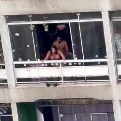 having sex with the window open