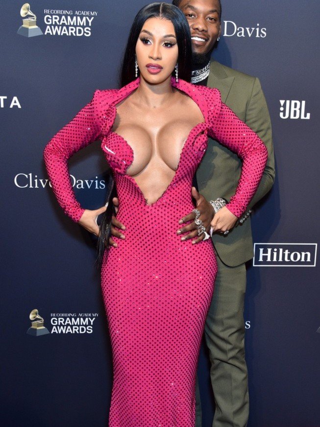Cardi B Sexy Dress Big Boobs #npfcWH89