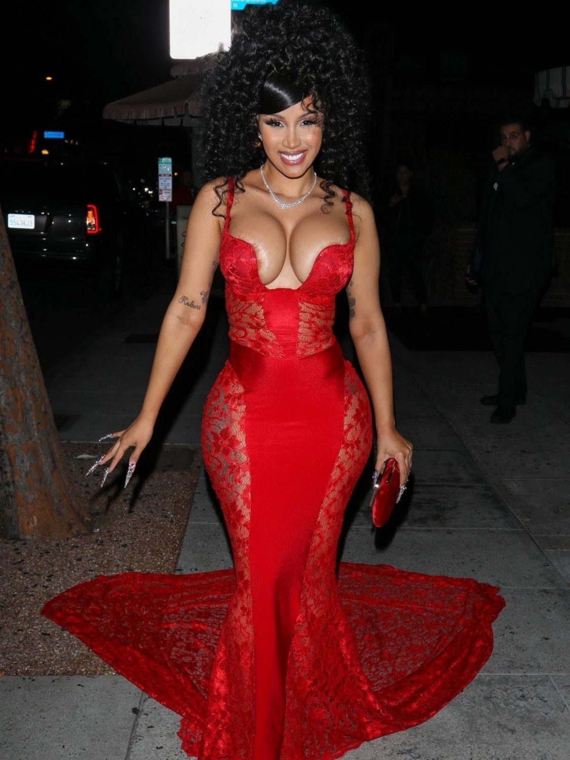 Cardi B Sexy Dress Big Boobs #OPpRmrx9