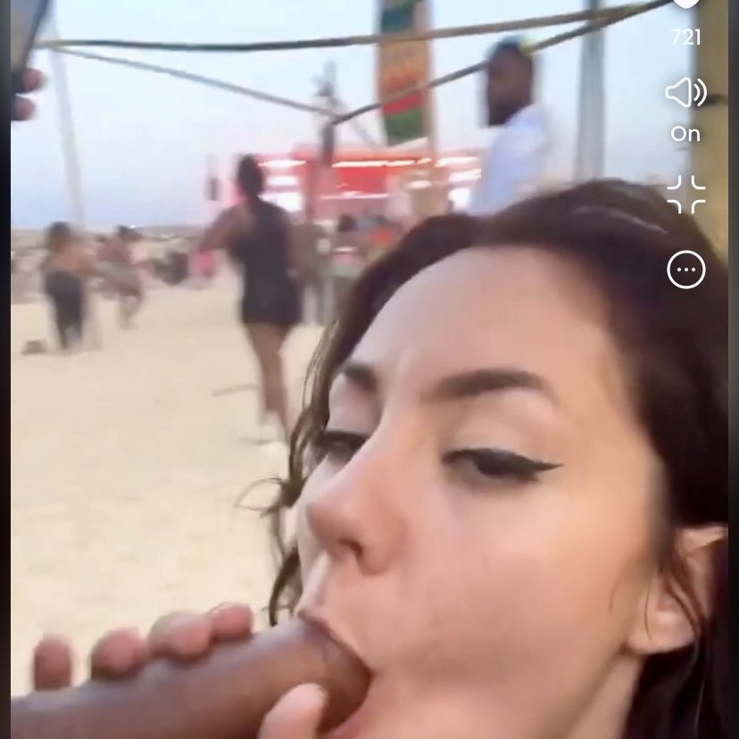 Sucking NiggaDick on Spring Break Beach #pQrgXPVI