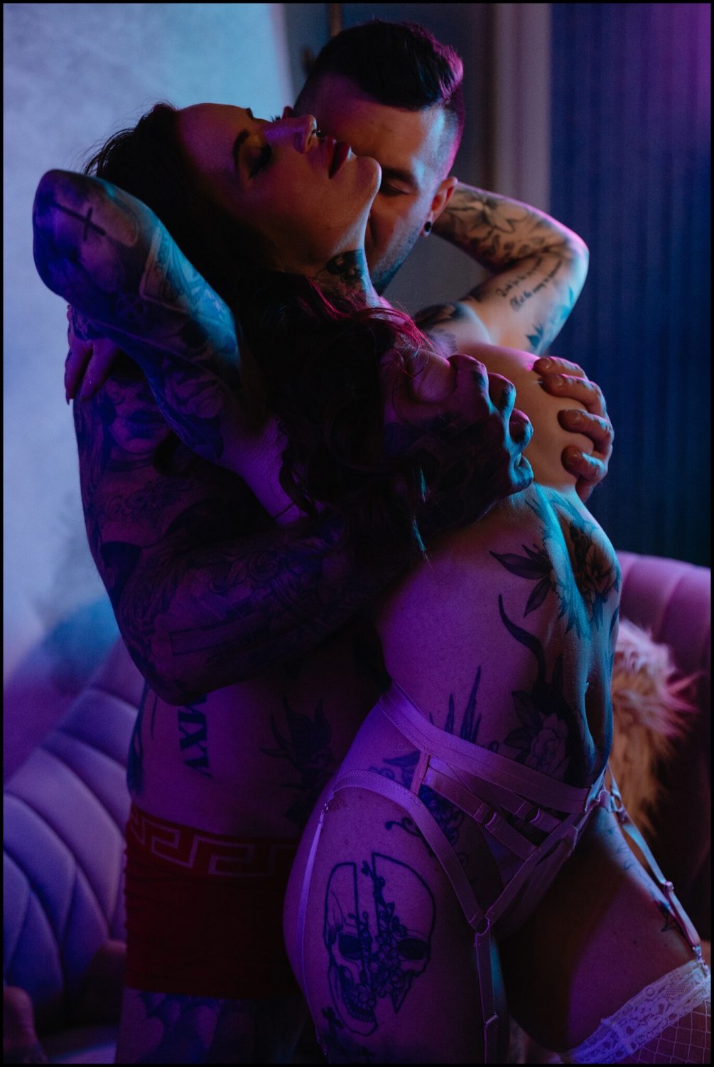 Tattoo couple boudoir #qrudz4ET