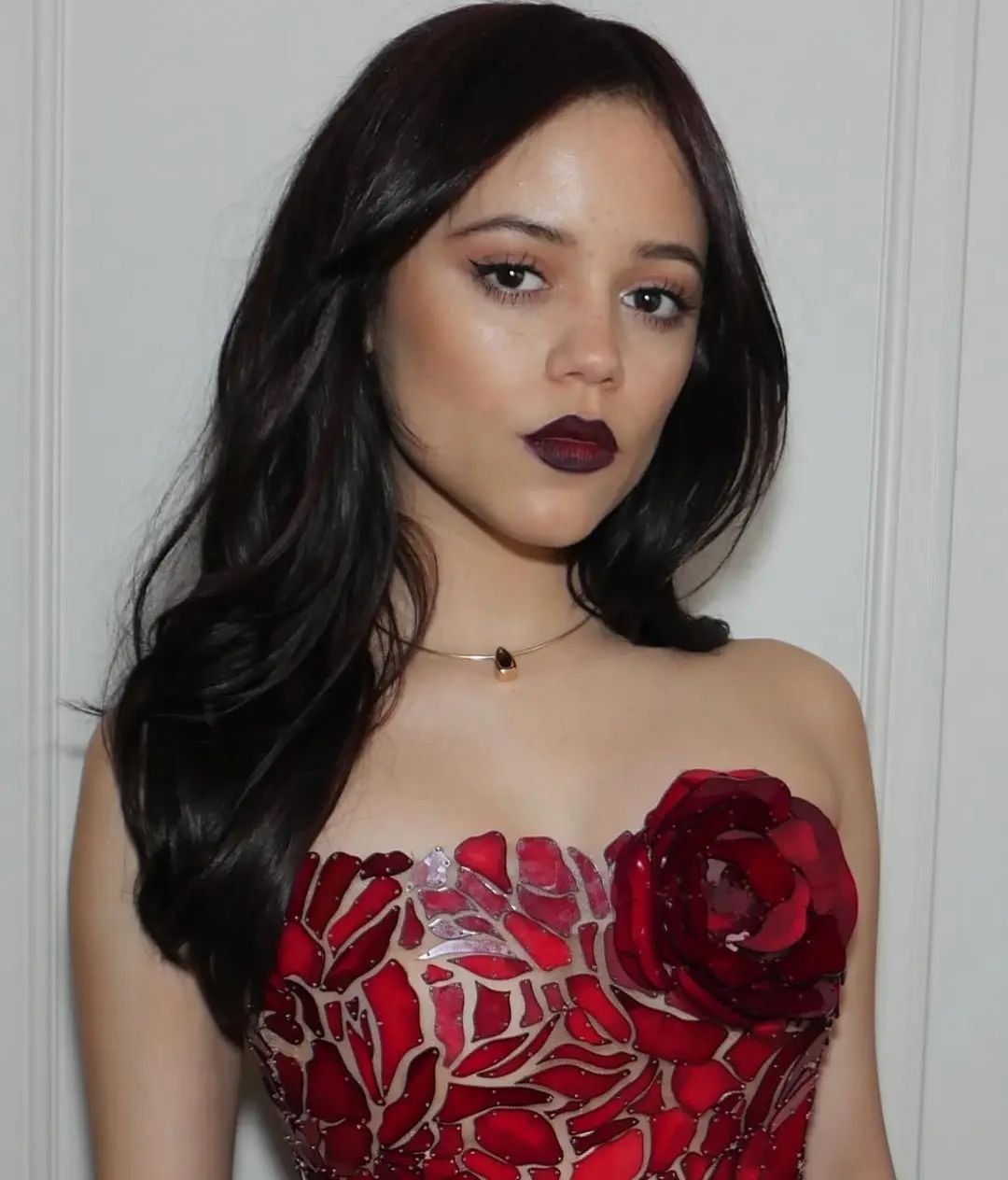 Gorgeous Jenna , new stunning photos...Jenna Ortega pretty in red #QZswHvOB