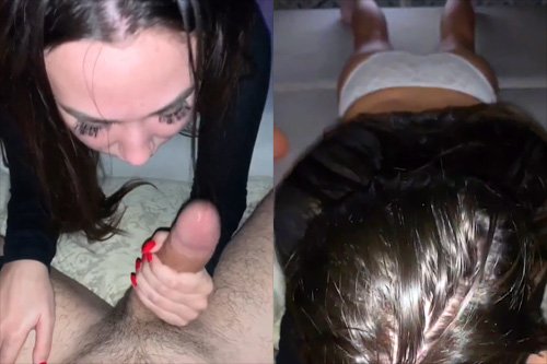 Brunette Sucks Cock #s2qqujrU