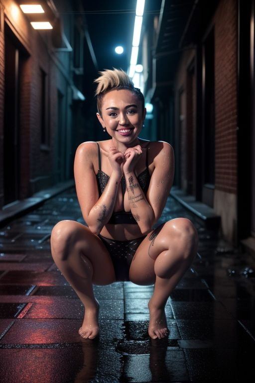 Miley Cyrus Sexy AI #spIc4h8a