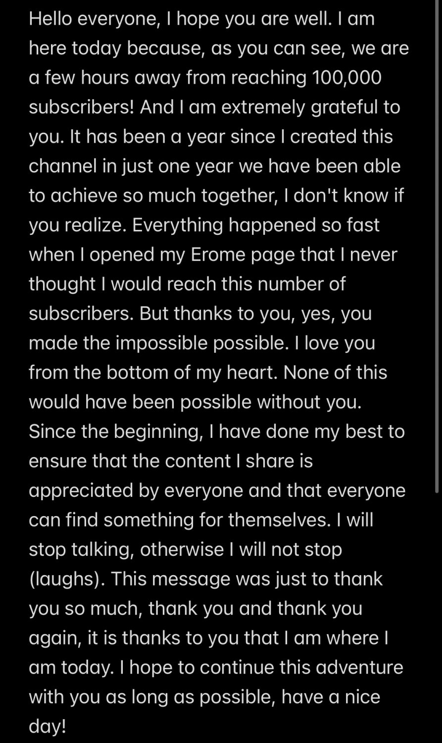 Thank you <3 #sRsRbh2S