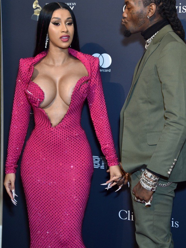Cardi B Sexy Dress Big Boobs #TDmg9zEw