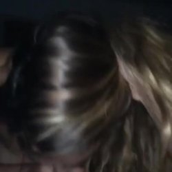 Blowjob date and big facial in busty deutsche amateur blonde teen. I meet her at DateBj.com