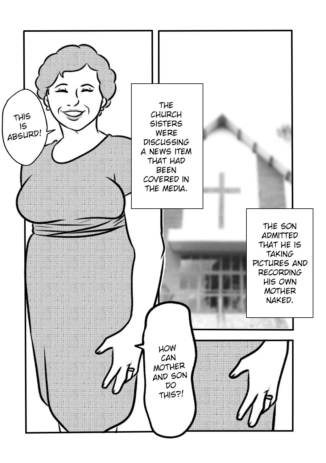 [Tzinnxt] Holy Mother Part.10 - incest caption - mom and son #UdO2ypQR