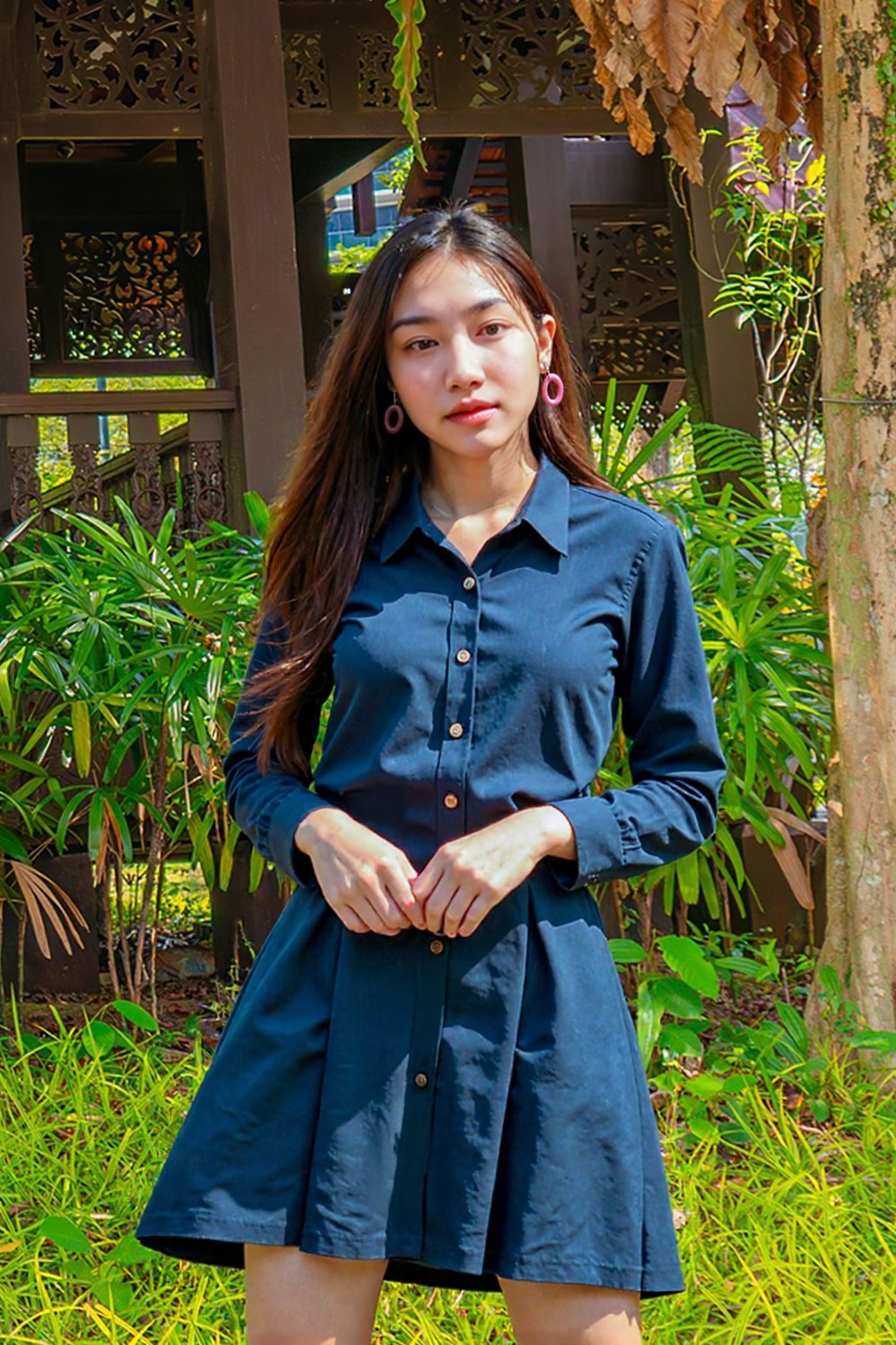 Pretty Thai chick loves flashing her sexy body in public #XPEldKQZ