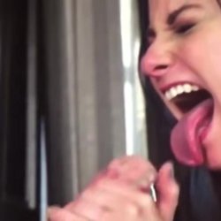Sweet Girl melks Huge Cock