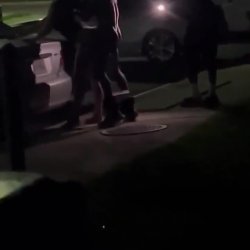White girl caught fucking BBC in the parking lot