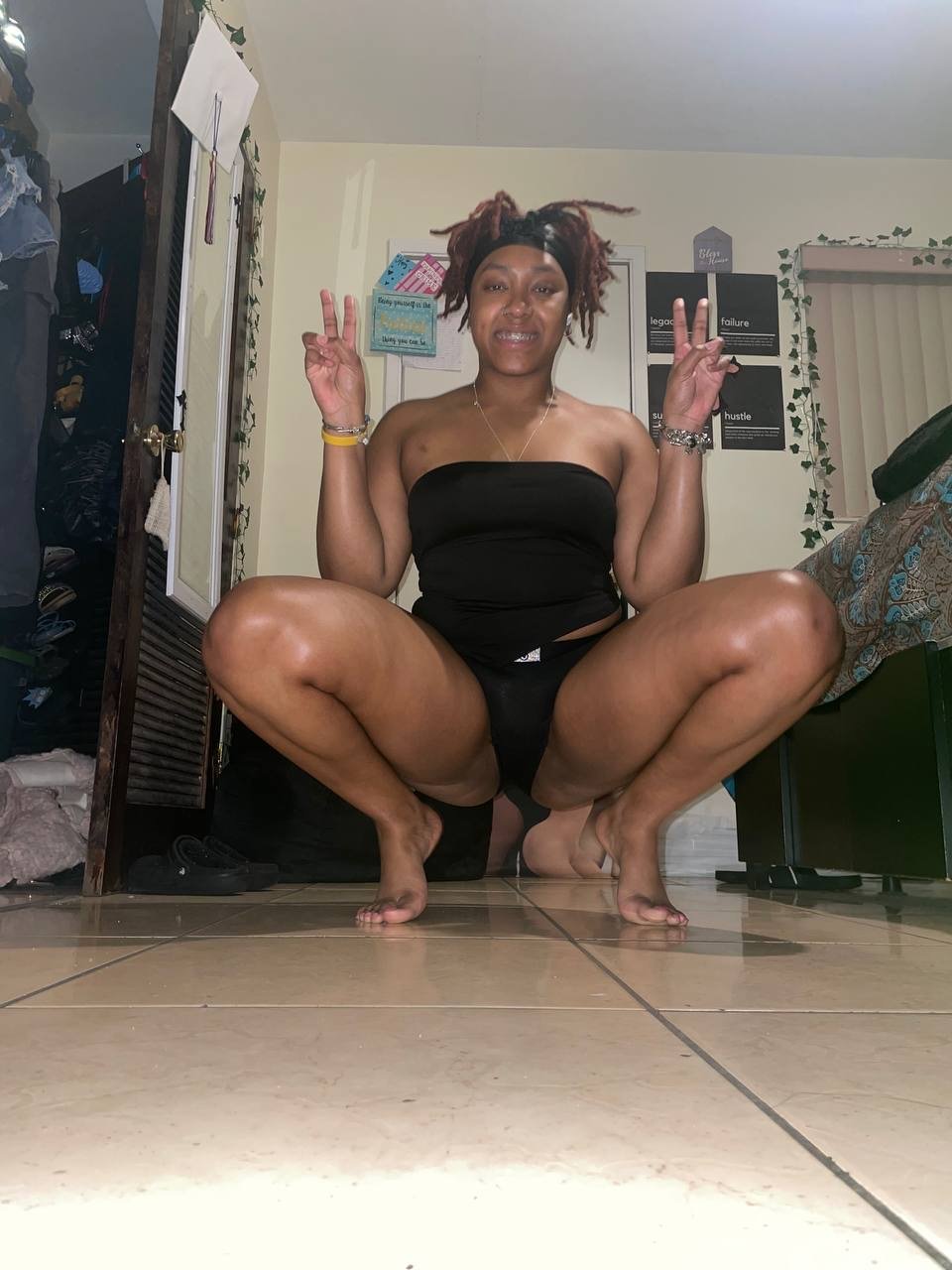 part 3 of my little black slut 😈 now who’s ready for a new slut to be shown 🤣 #6CLDp5AK