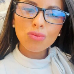 Can I keep my glasses on while I blow you under your desk