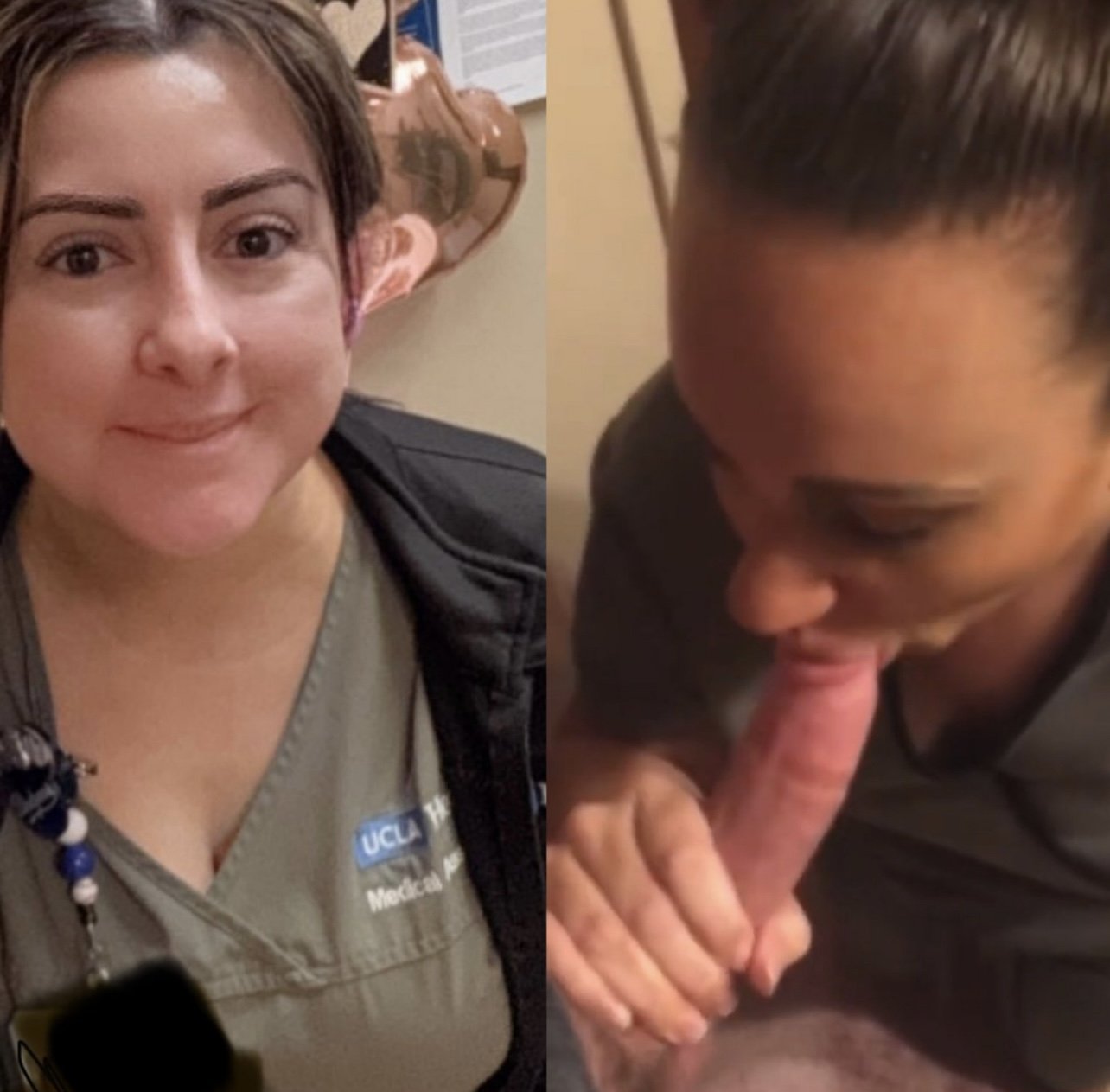 Special treatment blowjob from nurse. #daopvgLa