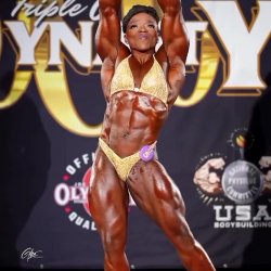 Mrs Givan, the judges exploded just by the scent of her hypertrophic muscular armpits