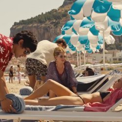 Aubrey Plaza and Simona Tabasco topless sex scenes
